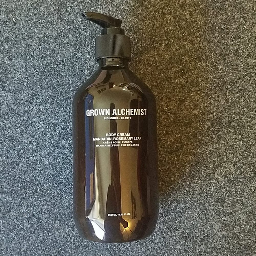 Grown Alchemist body cream Mandarin, rosemary leaf